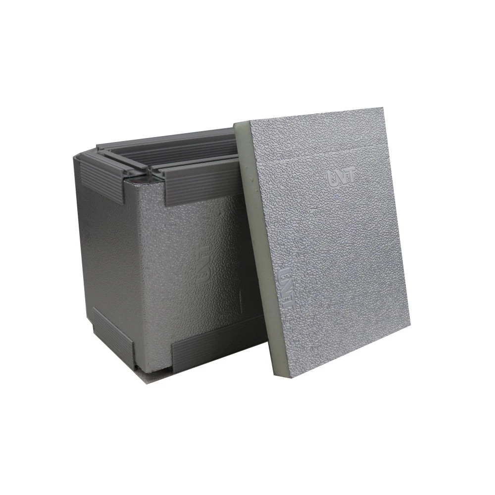 Pre-insulated PIRALU Duct Foam Board Pre-insulated PIRALU Duct Foam Board
